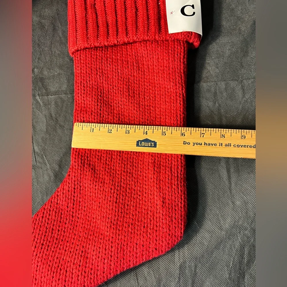 Monogram Christmas stocking